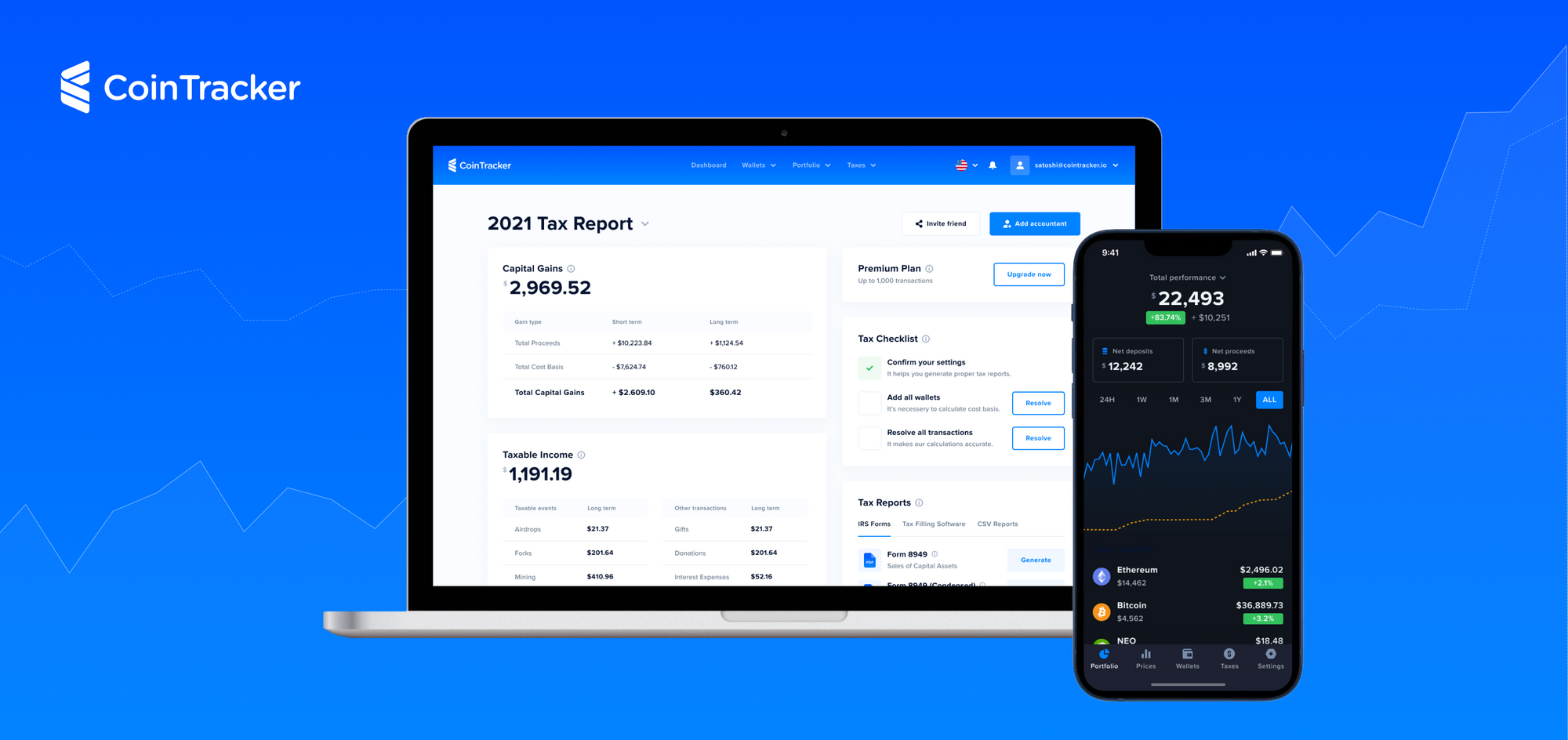 Cointracker pricing and plans