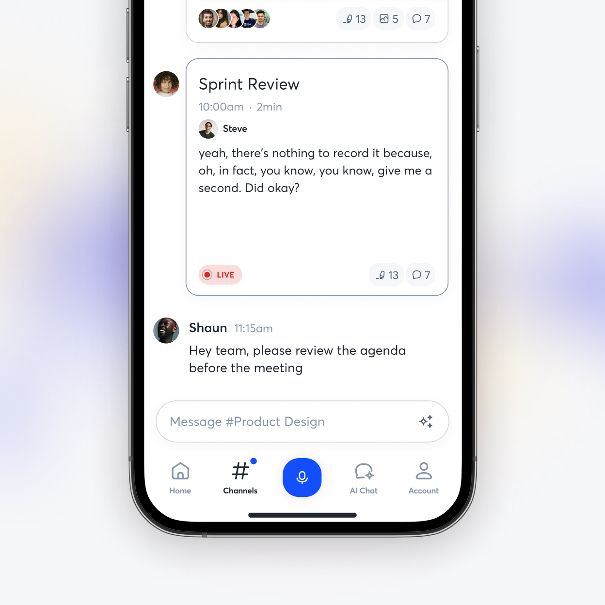 Otter.ai — AI chat & action items