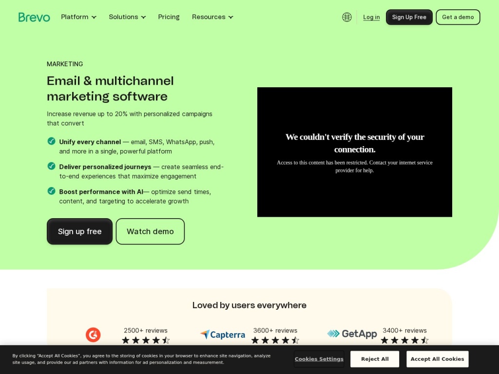 Brevo’s marketing platform: campaigns, automation and segmentation