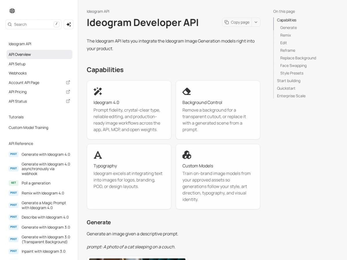 Ideogram API