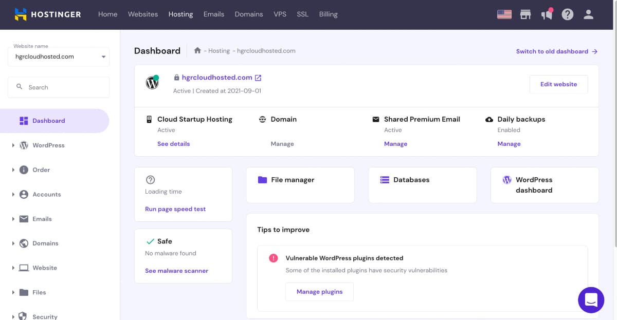 Hostinger pricing and plans