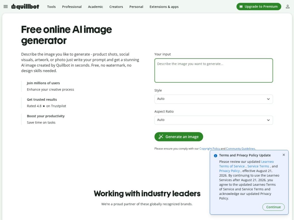 QuillBot feature