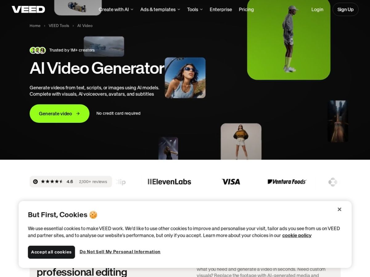 VEED.io feature screen