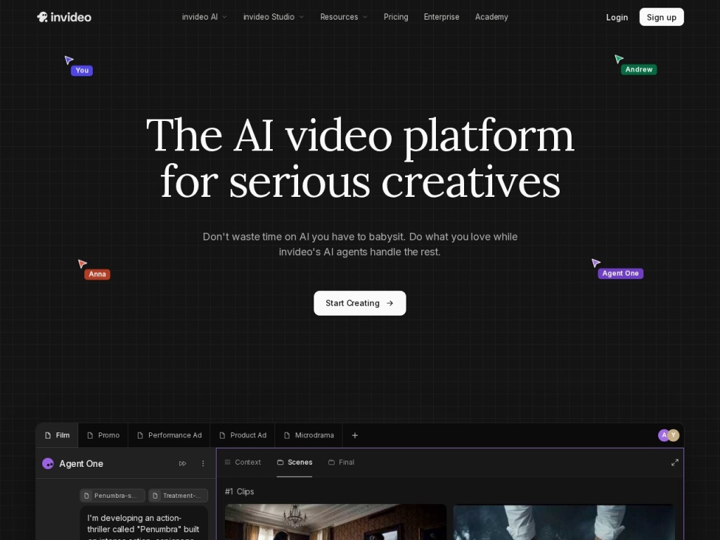 InVideo — Pictory’s closest rival, with deeper manual editing