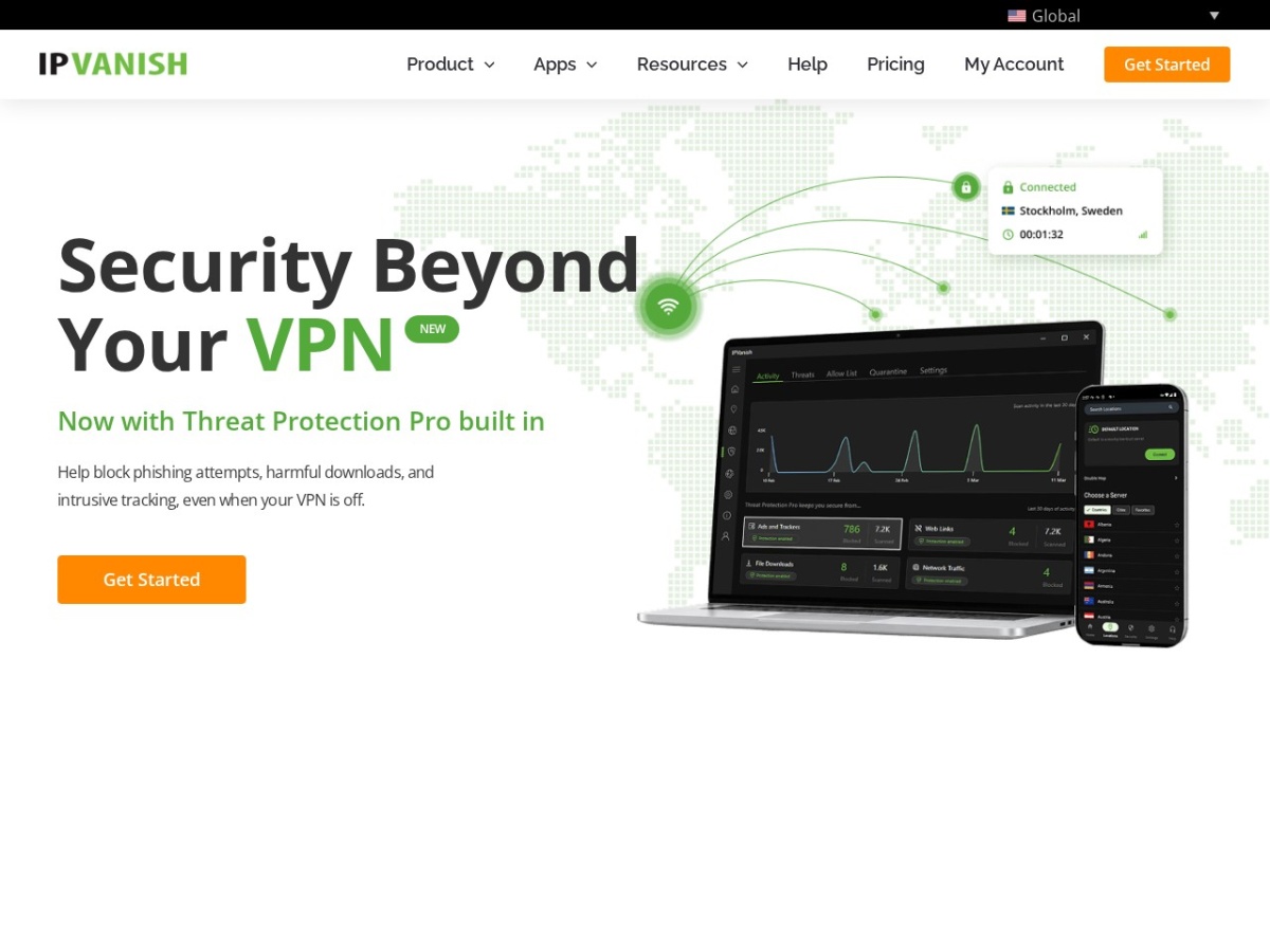 IPVanish VPN apps