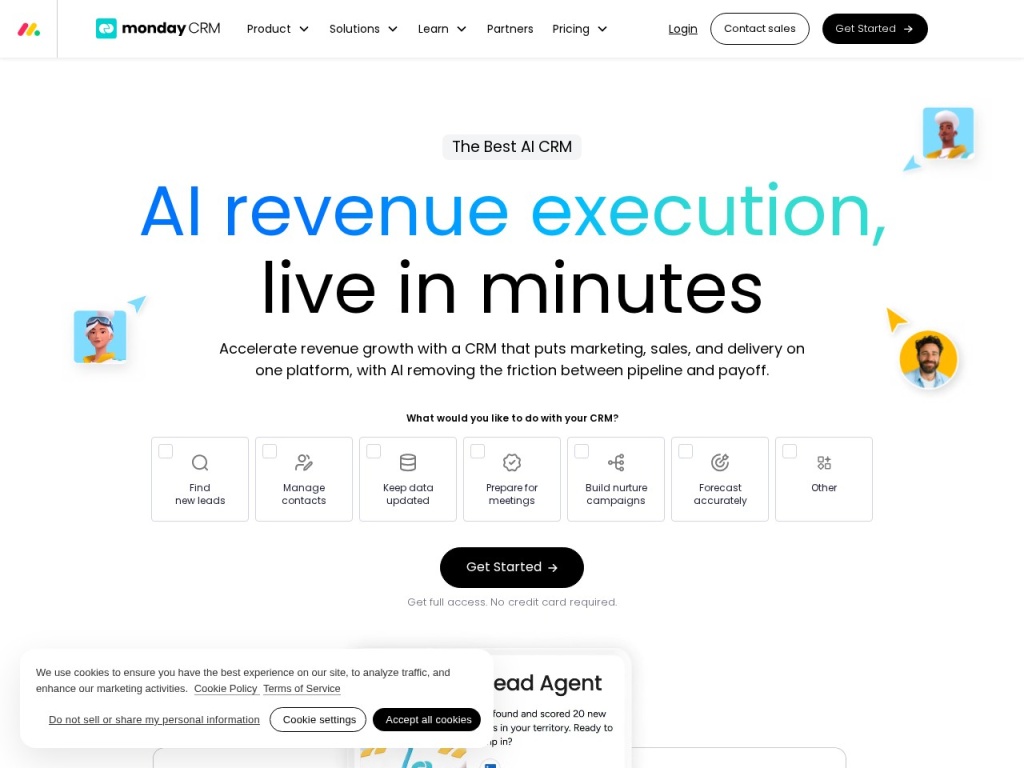 monday CRM — the sales-shaped member of the product family