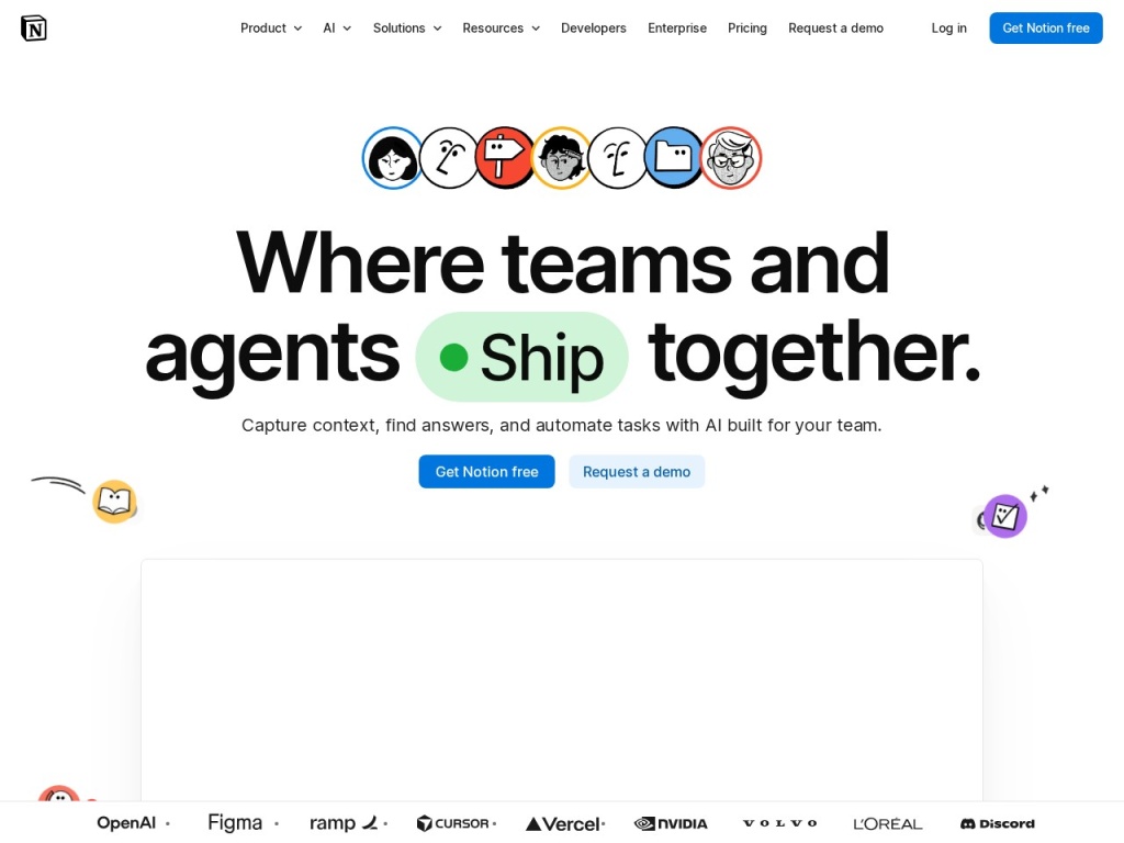 Notion — the docs-first neighbor to Airtable’s data-first approach