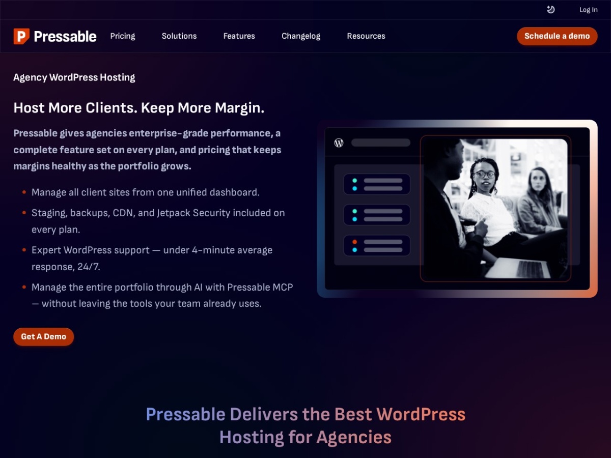 Pressable for agencies