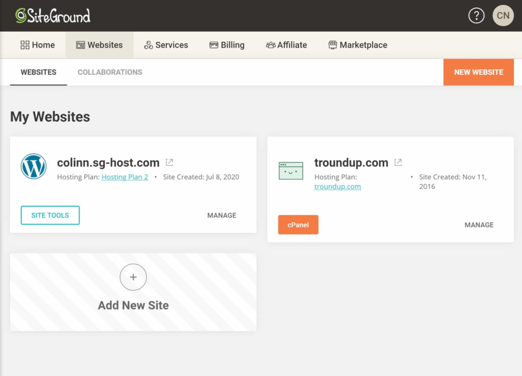 Siteground pricing and plans