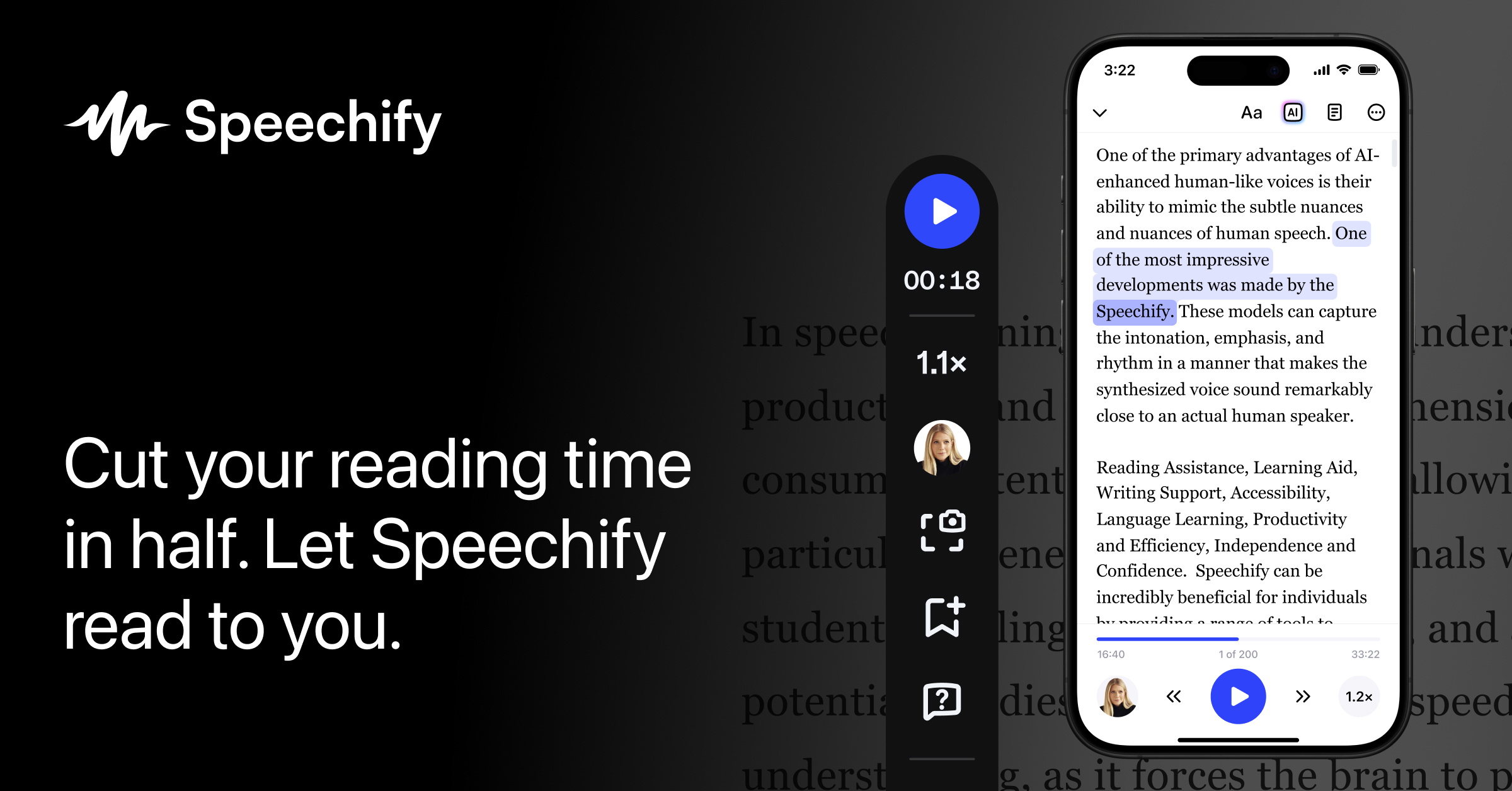 Speechify overview