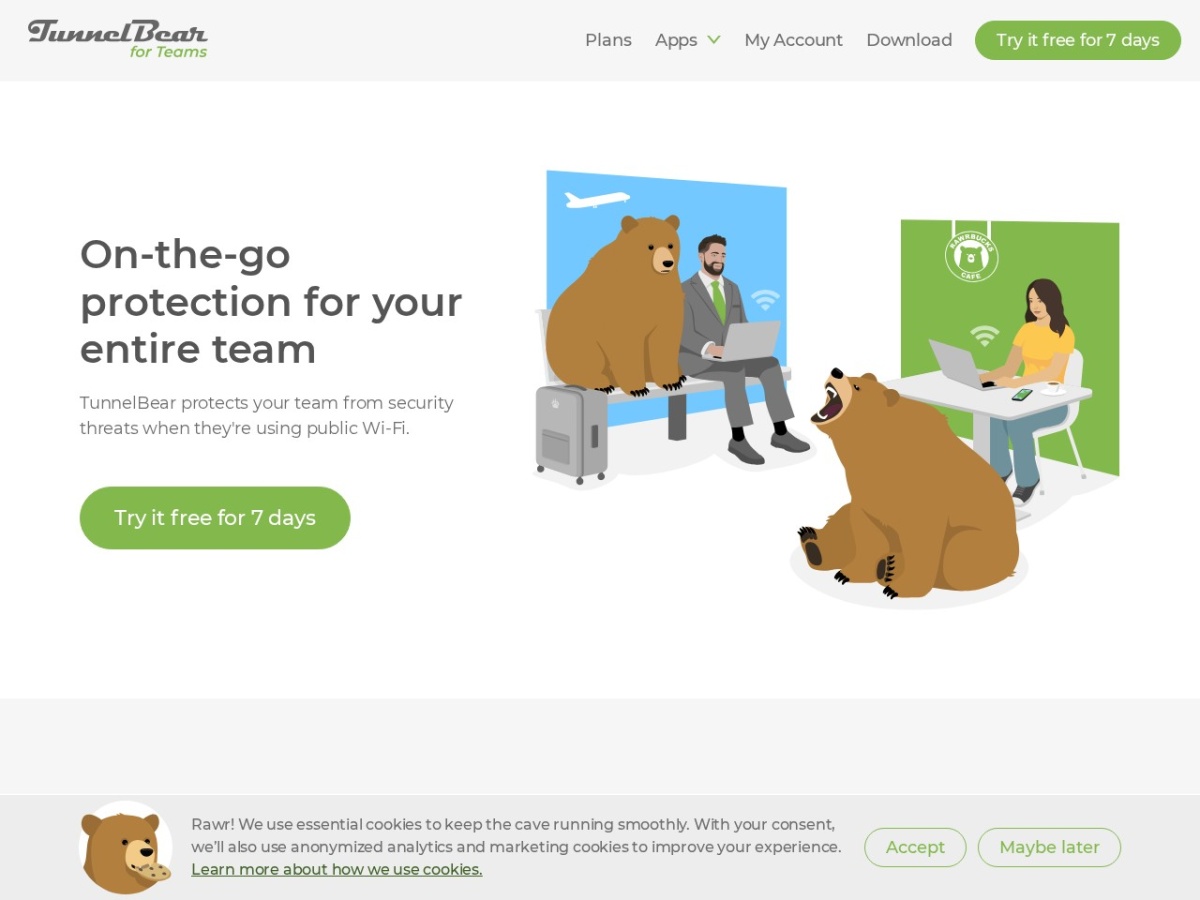 TunnelBear for Teams