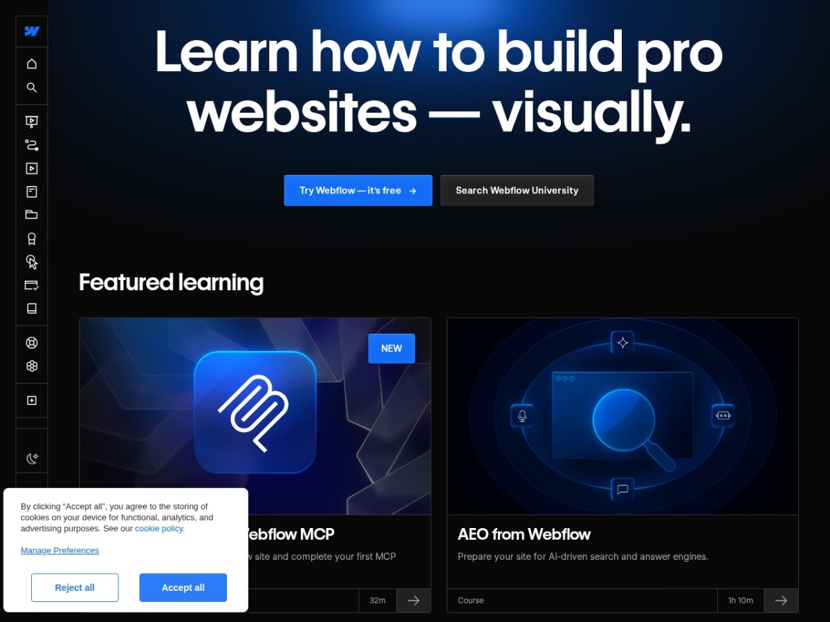 Webflow University