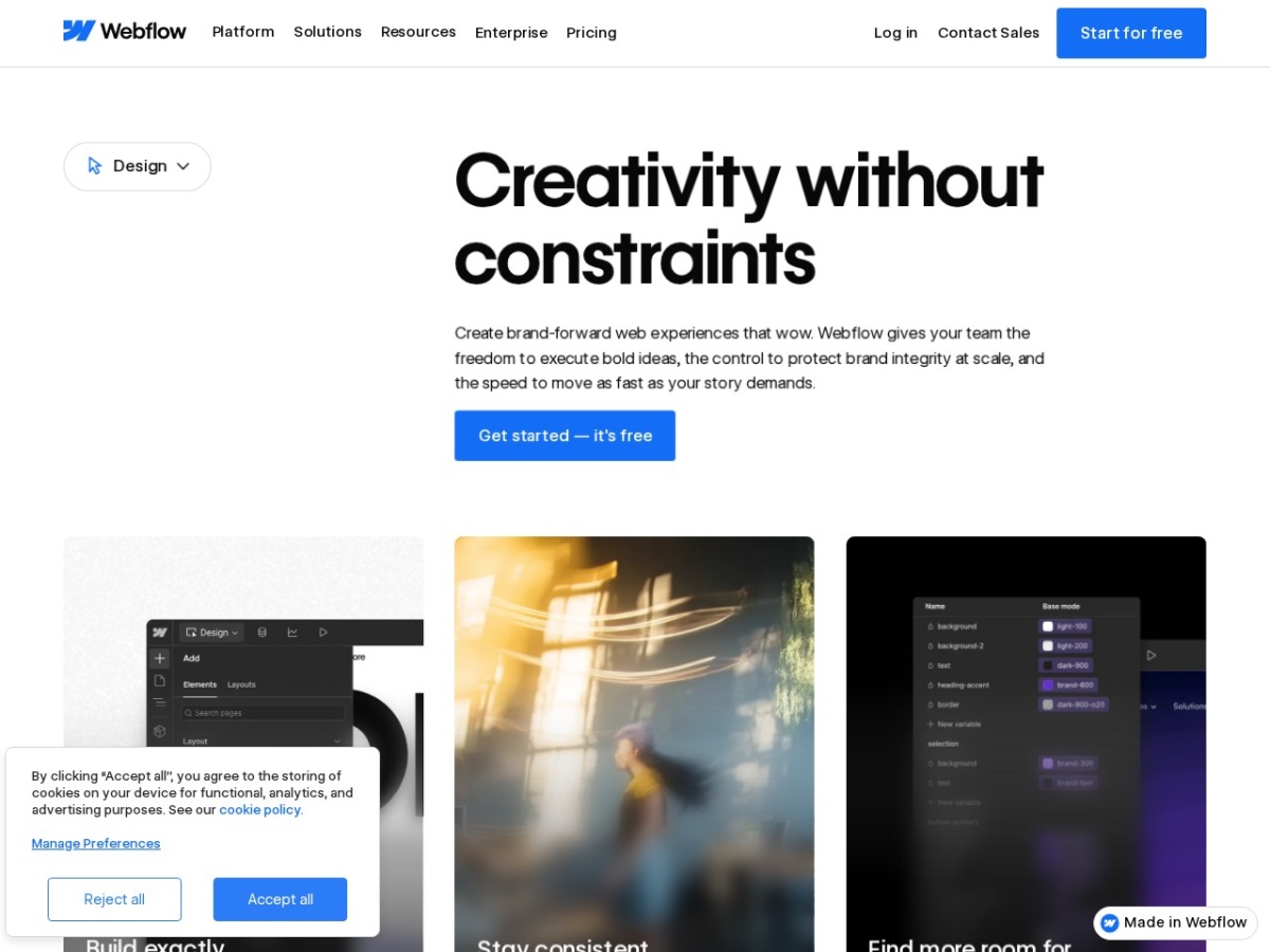 Webflow Designer