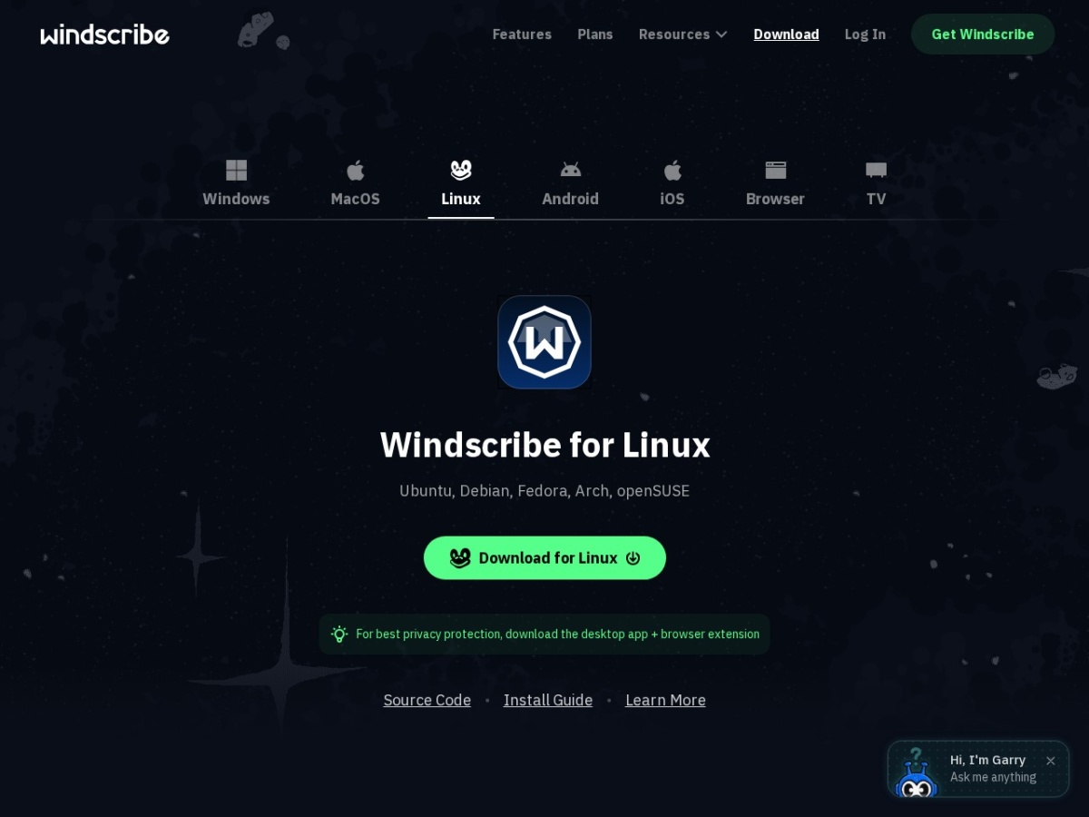 Windscribe VPN apps