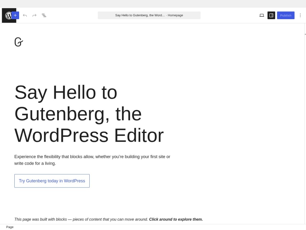 Gutenberg — the free block editor closing the gap from inside WordPress