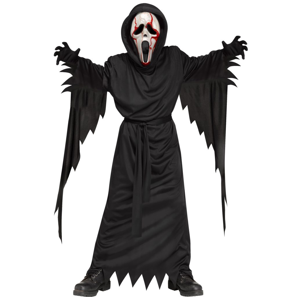 Fun World Inc Officially Licensed Scream Bleeding Ghost Face Halloween Scary Costume Male Child Black afb57e28 bdce 42ec 9846 66b549e1ee70.fd00734f6f1511440a48b2dc100d7f1f
