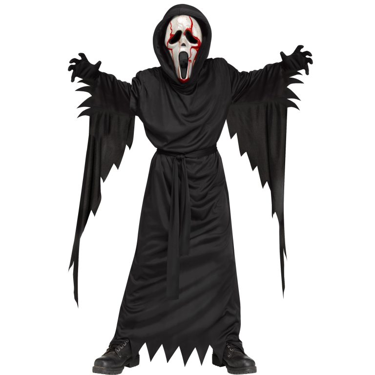 Fun World Inc Officially Licensed Scream Bleeding Ghost Face Halloween Scary Costume Male Child Black afb57e28 bdce 42ec 9846 66b549e1ee70.fd00734f6f1511440a48b2dc100d7f1f