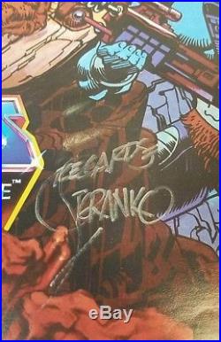 Masters of the Universe NESTLE 1984 Promotional Poster SIGNED by JIM STERANKO 02 at