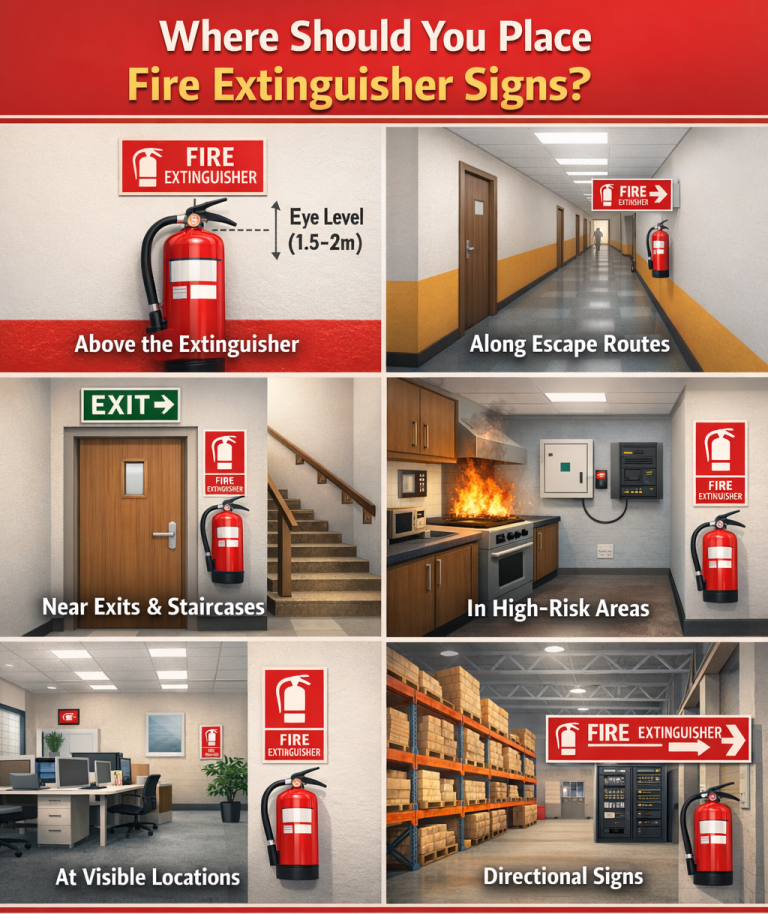 fire extinguisher placement guide