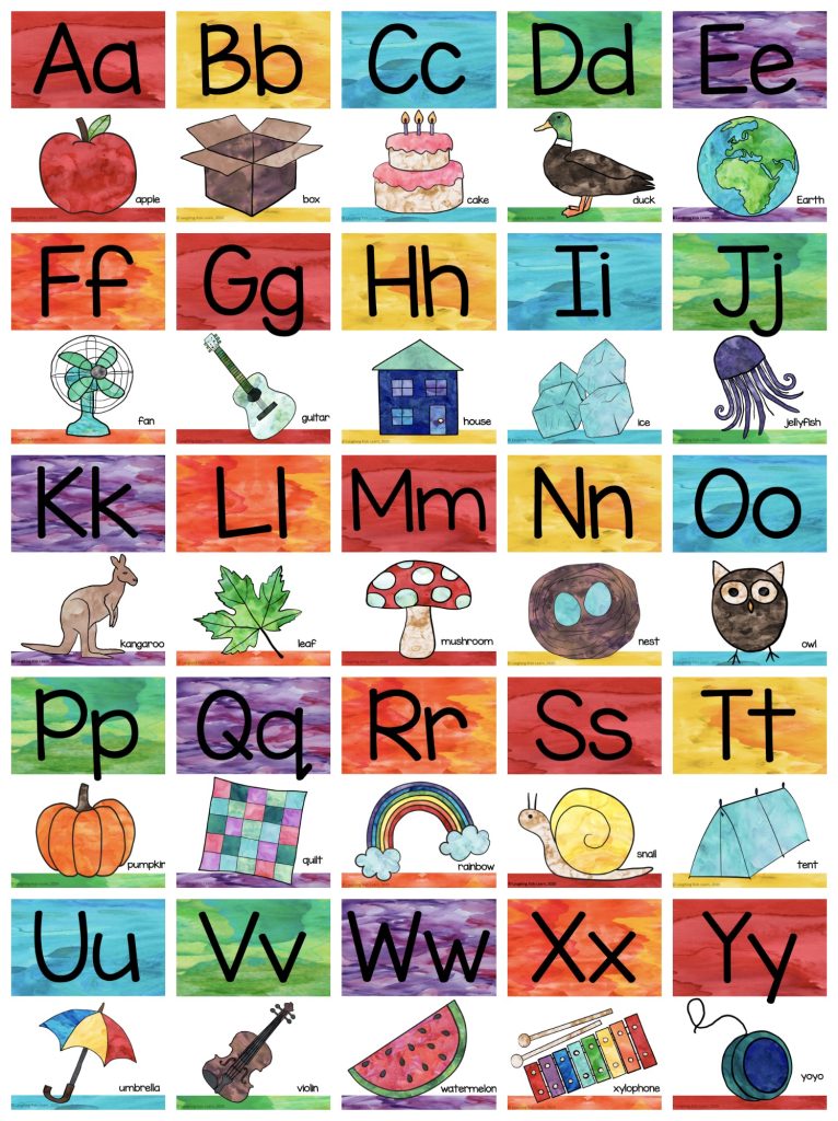 Alphabet Collage 1