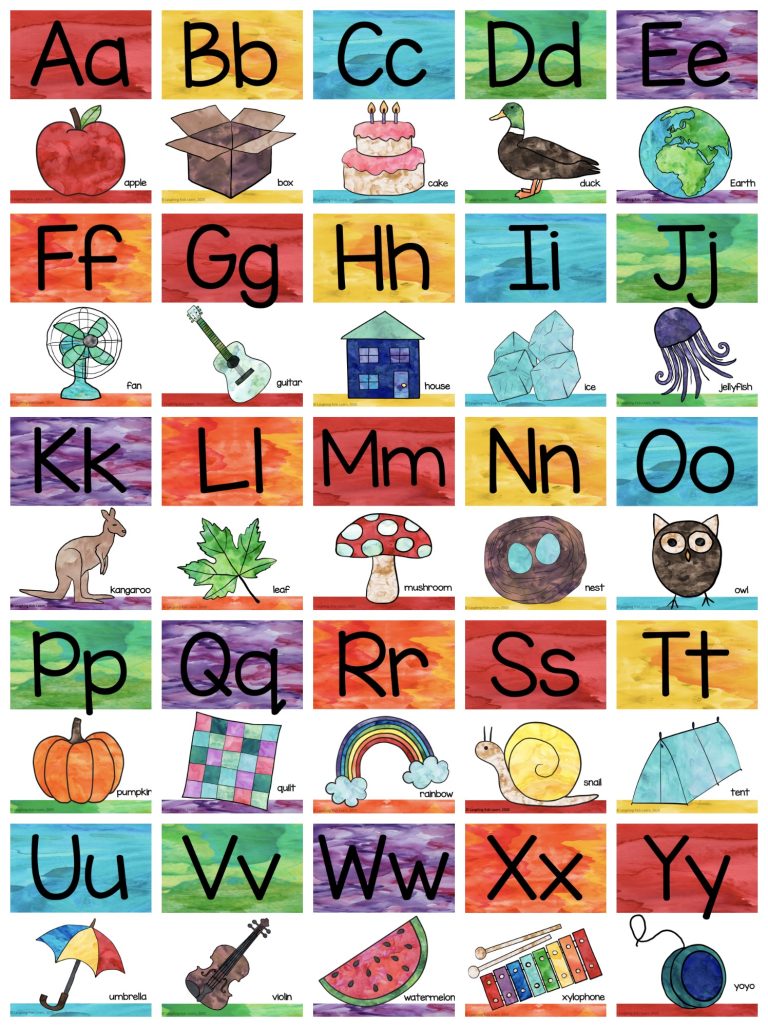 Alphabet Collage 1