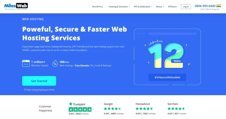Milesweb hosting